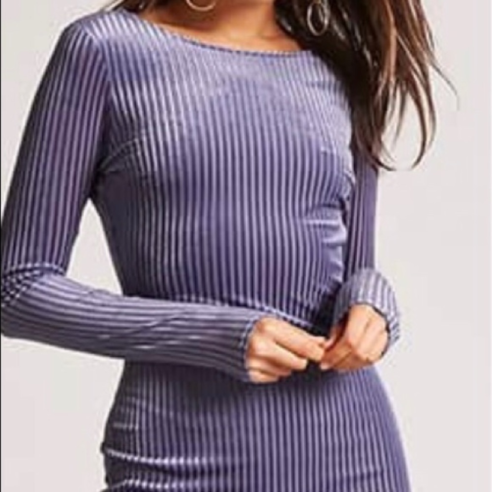 Forever 21 indigo dress